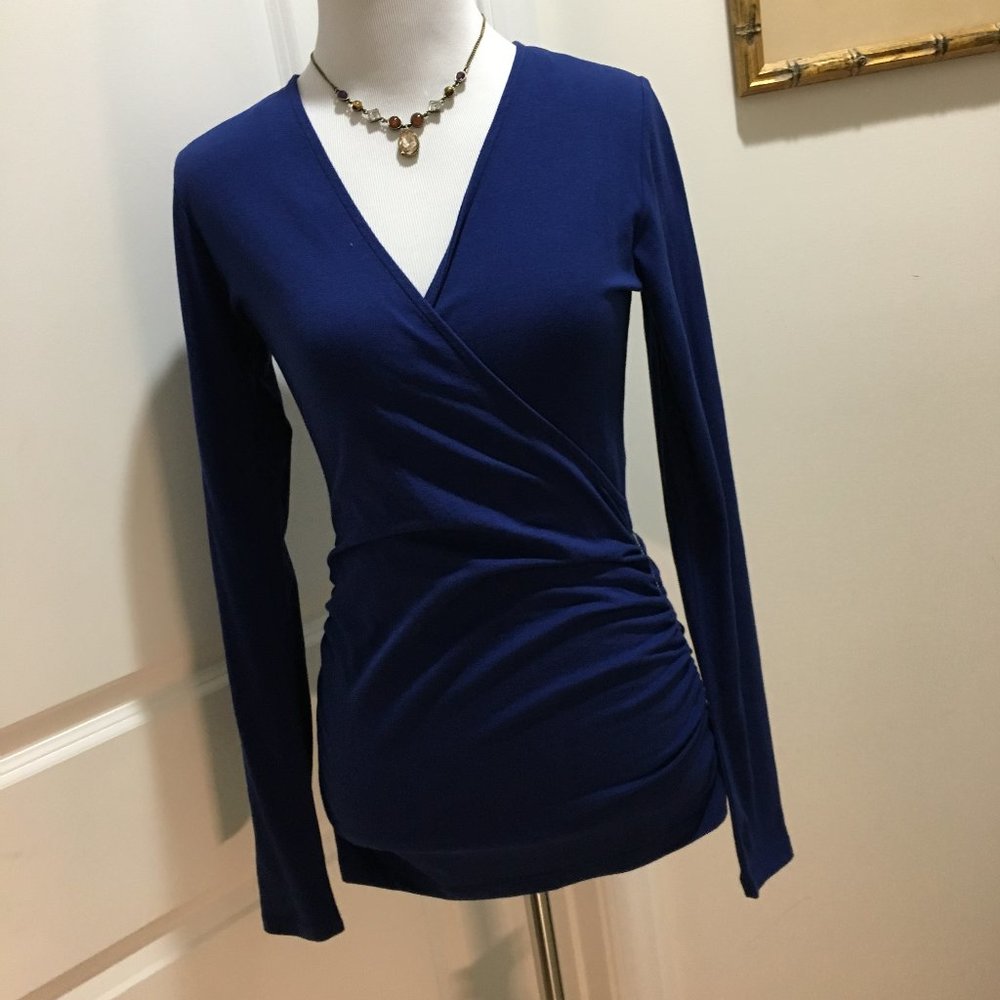 NWT Michael Kors Wrap Style Top with Size Zip